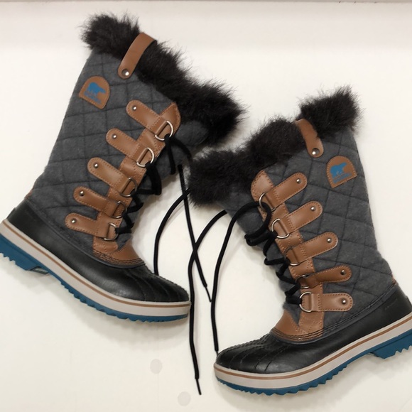 Sorel Tofino ll Quilted Felt Snow Boots - Picture 3 of 13